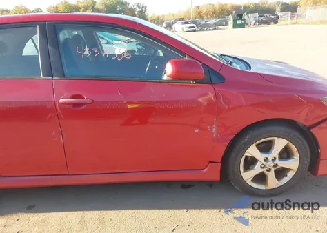 2012 Toyota Corolla S из США, поврежденный, VIN 2T1BU4EE6CC881581